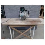 DEWALT 700 8" RADIAL ARM SAW & BLACK AND DECKER CIRCULAR/ SKILL SAW
