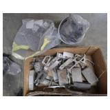 LOT OF 4 TONNEAU COVERS SIDE RAILS AND HARDWARE