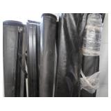 LOT OF 4 TONNEAU COVERS SIDE RAILS AND HARDWARE