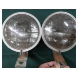 PAIR OF VINTAGE PER-LUX 200T FOG LAMPS