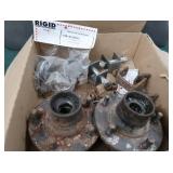 CENTER CONSOLE & TRAILER BEARINGS WITH RIGID PARTS
