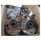 CENTER CONSOLE & TRAILER BEARINGS WITH RIGID PARTS