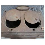 VINTAGE/ANTIQUE? DOUBLE STAR PARLOR STOVE