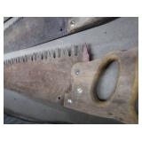 VERY VINTAGE LOT OF 3 TIMBER HAND SAWS