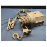 OLD SCHOOL VINTAGE  JUMPER CABLE ADDAPTED WINCH