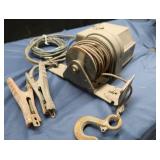 OLD SCHOOL VINTAGE  JUMPER CABLE ADDAPTED WINCH
