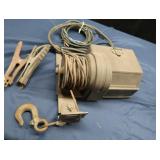 OLD SCHOOL VINTAGE  JUMPER CABLE ADDAPTED WINCH
