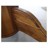 42" OAK ROUND TABLE