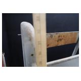 STAND UP PLANTER, HAND WASHING SINK , PLASTIC SHEATING ROLL, AND BONUS METAL STAND