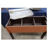 STAND UP PLANTER, HAND WASHING SINK , PLASTIC SHEATING ROLL, AND BONUS METAL STAND