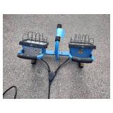 2 Halogen lights with bulbs