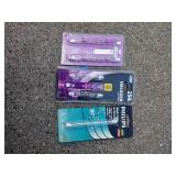 2 Halogen lights with bulbs