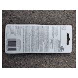 2 Halogen lights with bulbs