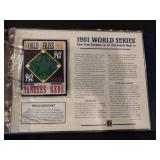 New York Yankees official World Series patch collection wallabee and ward
