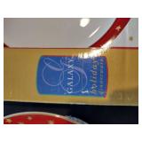 Red Galaxy Holiday Dinnerware