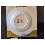 Red Galaxy Holiday Dinnerware