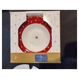 Red Galaxy Holiday Dinnerware