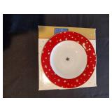 Red Galaxy Holiday Dinnerware