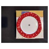 Red Galaxy Holiday Dinnerware