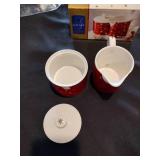 Red Galaxy Holiday Dinnerware