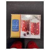 Red Galaxy Holiday Dinnerware