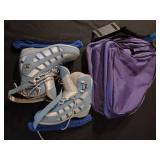 soften Ice skates with bag and skate guards