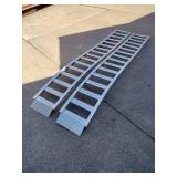 90” x 12” medal trailer ramps