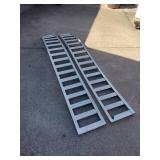 90” x 12” medal trailer ramps