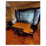 Wood dinning room table