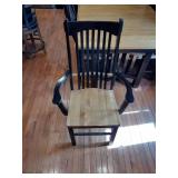 Wood dinning room table