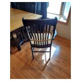 Wood dinning room table