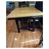 Wood dinning room table