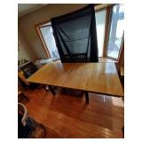 Wood dinning room table