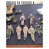 Vintage G.I. Joe action figures and accessories