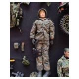 Vintage G.I. Joe action figures and accessories