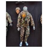 Vintage G.I. Joe action figures and accessories