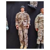 Vintage G.I. Joe action figures and accessories