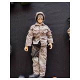 Vintage G.I. Joe action figures and accessories