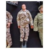 Vintage G.I. Joe action figures and accessories
