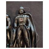 Vintage 90s Star Wars Darth Vader, Darth Sidious, and Darth Maul