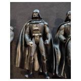Vintage 90s Star Wars Darth Vader, Darth Sidious, and Darth Maul