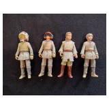 Vintage 90s Assorted Star Wars figures.