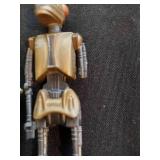 Vintage 90s Assorted Star Wars figures.