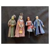 Vintage 90s Assorted Star Wars figures.