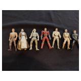 Vintage 90s Star Wars Obi-wan and Luke Skywalker