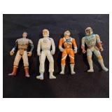 Vintage 90s star-wars figures with 1977 R2D2