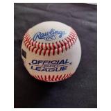 Joe Mauer signed baseball global authentics certified
