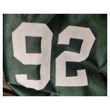 New White #92 GB Packers mesh jersey size XL
