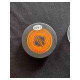 Martin Brodeur signed hockey puck certified