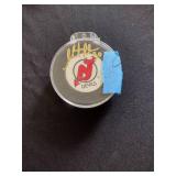 Martin Brodeur signed hockey puck certified